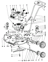 19&quot; FINGERTIP START MAIN FRAME PARTS LIST