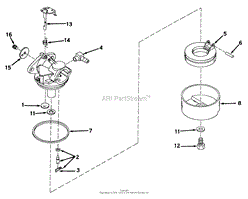 CARBURETOR NO. 631612