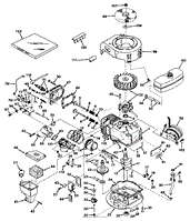 ENGINE, TECUMSEH MODEL NO. LAV30-30470J