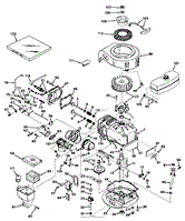 ENGINE TECUMSEH MODEL NO. LAV30-30469J