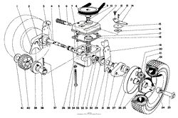 GEAR BOX ASSEMBLY MODEL NO. 18257