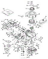 ENGINE TECUMSEH MODEL NO. LAV35-40647J AND LAV35-40648J