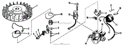 MAGNETO MODEL NO. 610689A