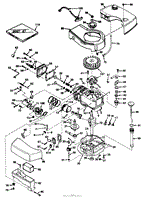 ENGINE MODEL NO. TNT 120-12001 (MOWER MODEL NO. 20660)