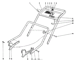 HANDLE ASSEMBLY MODEL NO. 20440