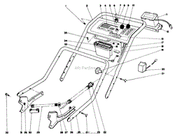 HANDLE ASSEMBLY-MODEL NO. 20660