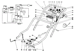 HANDLE ASSEMBLY (MODEL NO. 20673)