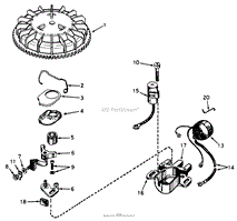 MAGNETO NO. 610772A (MODEL NO. 20673)