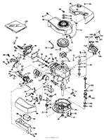 ENGINE TECUMSEH MODEL TNT 100-10049B