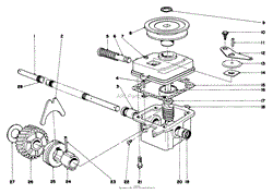 GEAR CASE ASSEMBLY MODEL 18060