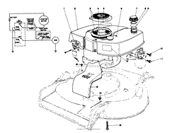 ENGINE ASSEMBLY MODEL NO. 21738