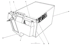 GRASS BAG ASSEMBLY NO. 11-0189