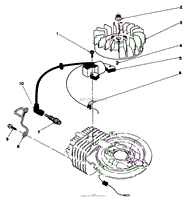 FLYWHEEL &amp; MAGNETO ASSEMBLY