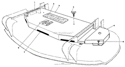 44&quot; CUTTING DECK MODEL NO. 30144