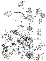 ENGINE TECUMSEH MODEL TVS100-44002 (USED ON UNITS WITH SERIAL NO. 6000959 &amp; UP)