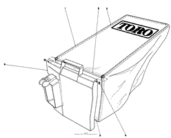 GRASS BAG ASSEMBLY NO. 11-9469