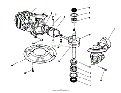 ENGINE ASSEMBLY (ENGINE MODEL NO. 47PH7)