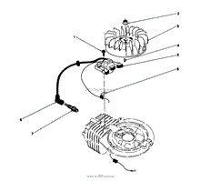 IGNITION ASSEMBLY (ENGINE MODEL NO. 47PH7)