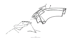 SIDE DISCHARGE CHUTE MODEL NO. 59168 (OPTIONAL)