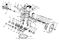 GEAR CASE ASSEMBLY (USED ON UNITS WITH SERIAL NO. 8050000 &amp; UP)