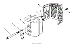 MUFFLER ASSEMBLY (MODEL NO. VMH7)