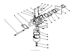 CARBURETOR ASSEMBLY (MODEL NO.47PJ8)