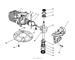 CRANKSHAFT ASSEMBLY (MODEL NO. 47PJ8)