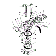 CARBURETOR ASSEMBLY (MODEL NO. VMJ8)