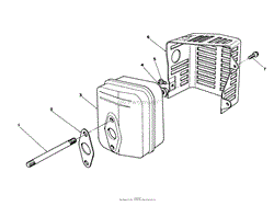 MUFFLER ASSEMBLY (MODEL NO. VMJ8)