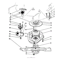 BLADE BRAKE CLUTCH ASSEMBLY