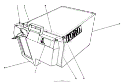 GRASS BAG ASSEMBLY N0. 11-0189