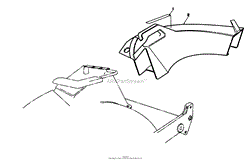 SIDE DISCHARGE CHUTE MODEL NO. 59168 (OPTIONAL)