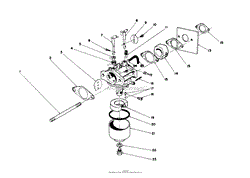 CARBURETOR ASSEMBLY (MODEL NO. 47PK9-1)