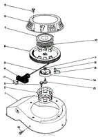 RECOIL ASSEMBLY (MODEL NO. 47PK9-3)