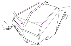 STEEL GRASS CATCHER (MODEL 22099) (OPTIONAL)