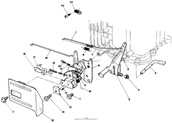 GOVERNOR ASSEMBLY (ENGINE MODEL NO. VMK9-2)