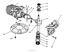 CRANKSHAFT ASSEMBLY (ENGINE NO. 47PL0-2)