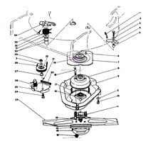 BLADE BRAKE CLUTCH ASSEMBLY