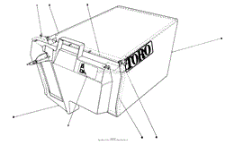 RECYCLER BAGGING KIT MODEL NO. 59174 (OPTIONAL)