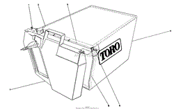 GRASS BAG ASSEMBLY NO. 11-0189