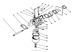 CARBURETOR ASSEMBLY (MODEL NO. 47PN2-6)