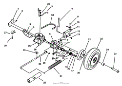 S.P. REAR AXLE ASSEMBLY