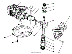 CRANKSHAFT ASSEMBLY (MODEL NO. 47PN2-3)