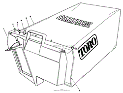 GRASS BAG ASSEMBLY NO. 11-5609