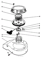 RECOIL ASSEMBLY (MODEL NO. 47PN2-3)