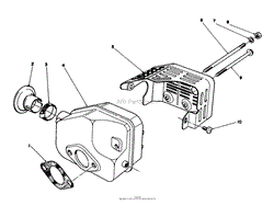 MUFFLER ASSEMBLY(MODEL NO. 47PN2-7)