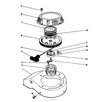 RECOIL ASSEMBLY (MODEL NO. 47PN2-7)