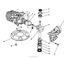 CRANKSHAFT ASSEMBLY (MODEL NO. 47PN2-3)