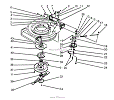 BLADE BRAKE CLUTCH ASSEMBLY