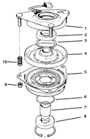 CLUTCH ASSEMBLY NO. 54-3200